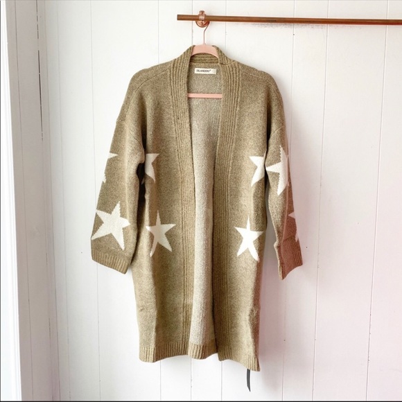 Blank NYC Count Your Stars Longline Cardigan BNWT - Picture 4 of 11